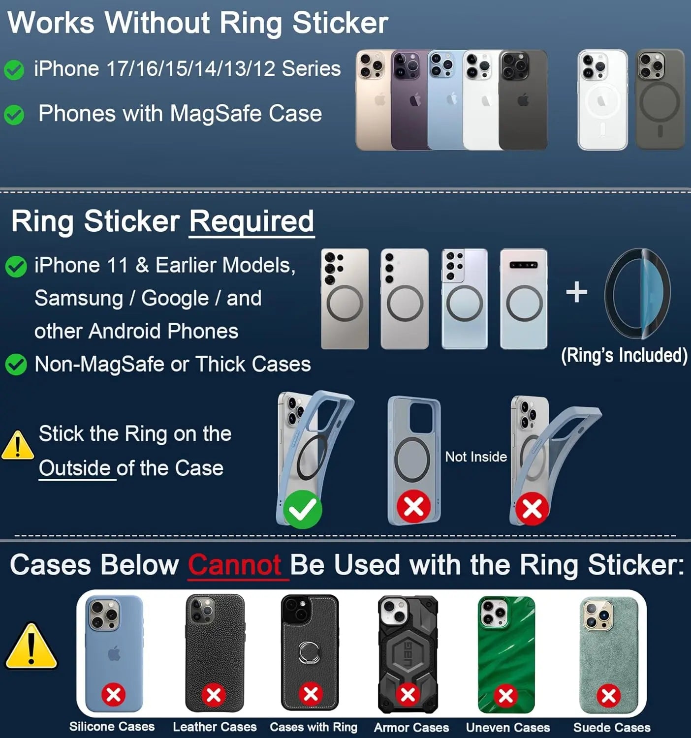 Vacuum Magnetic Car Phone Stable Dashboard  Adsorption  Anti-Shake Mobile StandUniversal For Cars Safe Driving Access